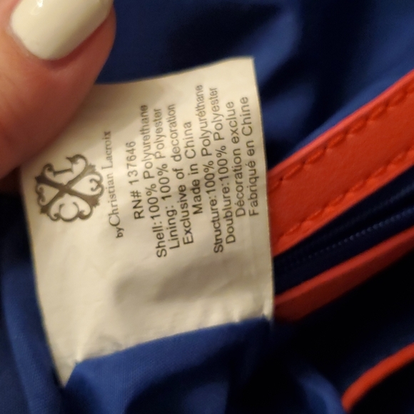 Christian Lacroix orange purse - Picture 7 of 7